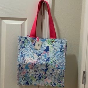 NWT LILLY PULITZER Tore lion blue size large